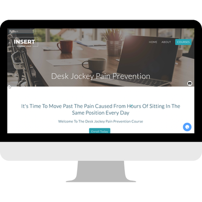 Link to: https://chirocourse.clinicsites.co/collections/desk-jockey-pain-prevention